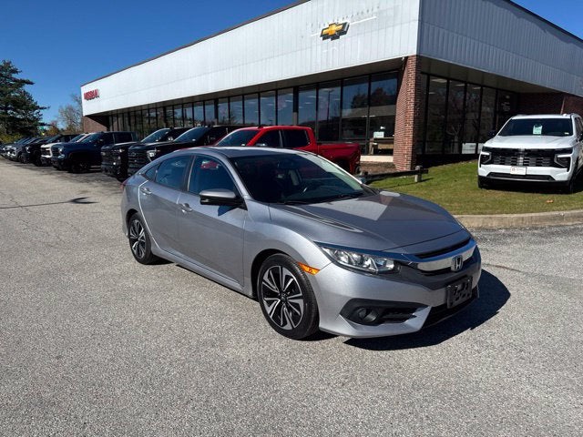 Used 2016 Honda Civic EX-L with VIN 19XFC1F73GE221752 for sale in Bennington, VT