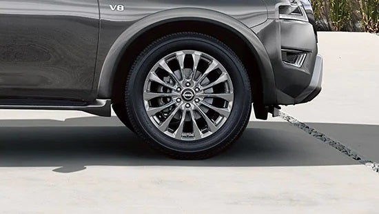 2023 Nissan Armada wheel and tire | Bennington Nissan in Bennington VT