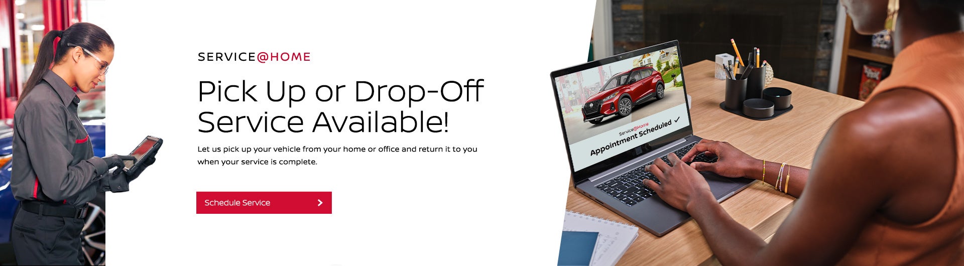 pick up or drop off service